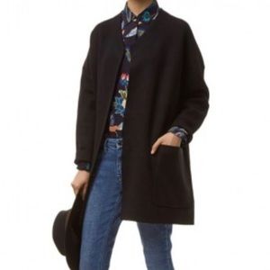 Maje Black Cardigan Sweater